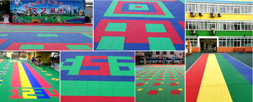 睿学卓艺系列—幼儿园专用悬浮式拼装地板