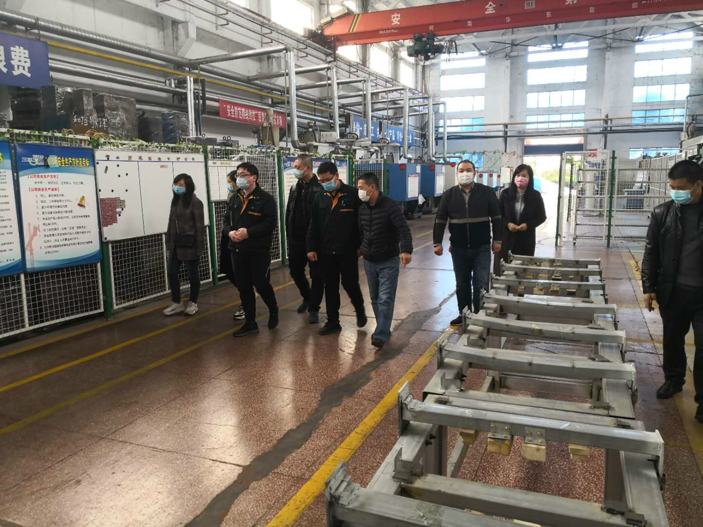 客户来访|欢迎客户来hjc黄金城实地考察