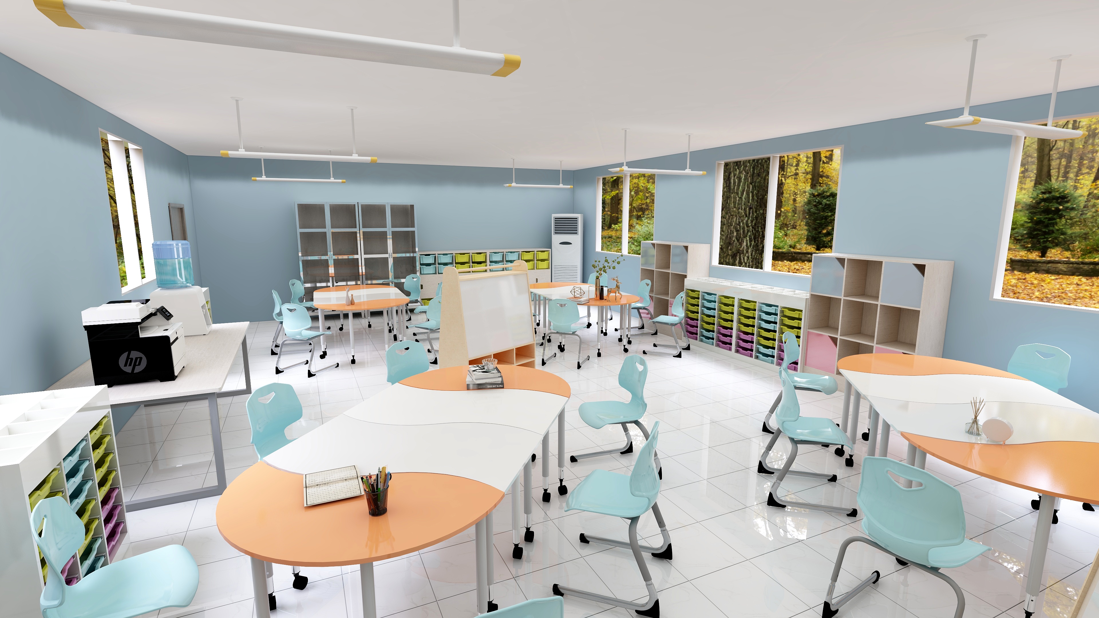 升级课桌椅的高度怎么调节？