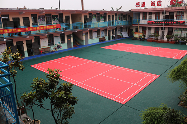 悬浮拼装地板可以用到乒乓球场吗？